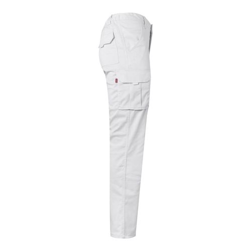 VL PAN. Pantalon stretch, multipoches (290g/m²), en coton (46%), EME (38%) et polyester (16%)