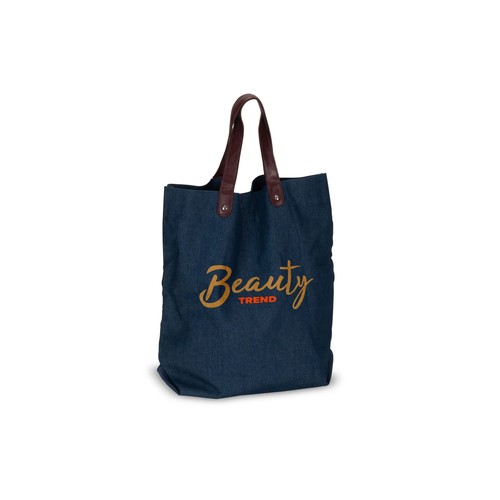 Boodschappentas canvas Denim 310g/m² 42x13x43cm Boodschappentas canvas Denim 310g/m² 42x13x43cm