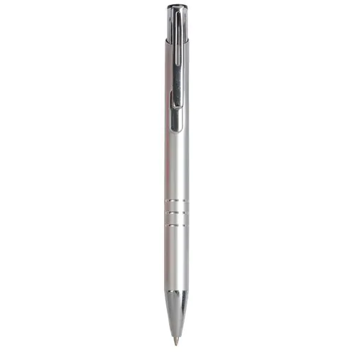 Stylo à bille en métal avec 3 anneaux