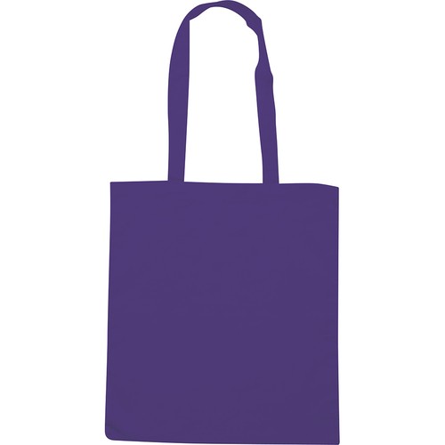 COTTON (105 gr/m²) SHOPPING BAG WITH GUSSET