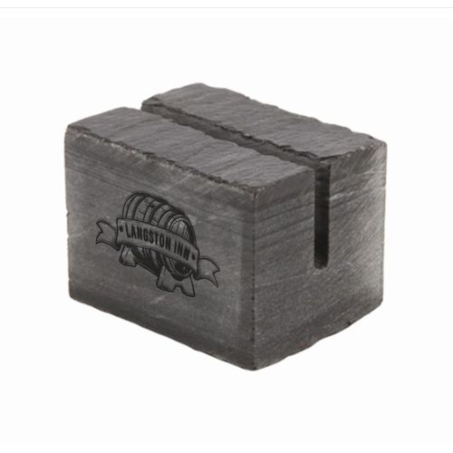 Mini porte-affiche Slate Cube (3X2.5cm)