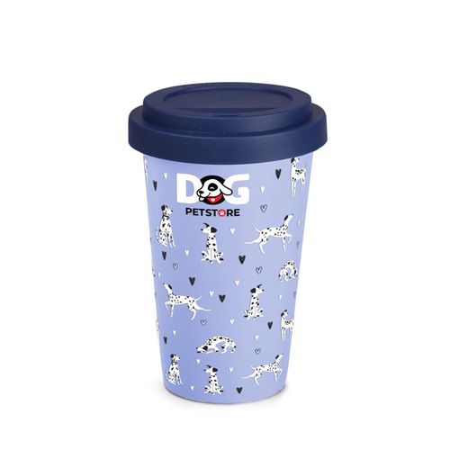 Beker Freedom Classic 280ml wit/marineblauw / donkerblauw