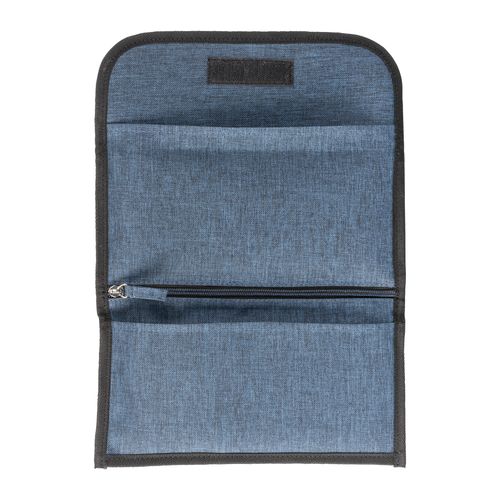 900D melange polyester travel document pouch 900D melange polyester travel document pouch