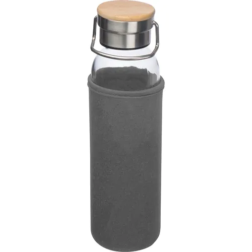 Bouteille en verre avec housse néoprène, 600 ml Bouteille en verre avec housse néoprène, 600 ml