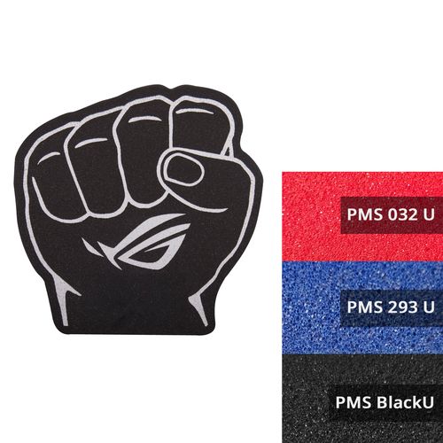 Main qui fait signe Fist, marquage 1 face Main qui fait signe Fist, marquage 1 face