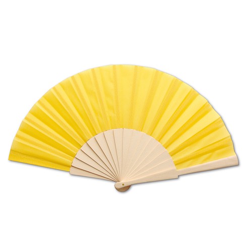 Wood and polyester fan Maden