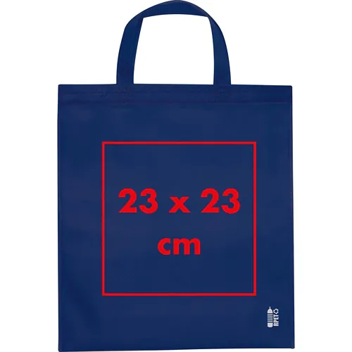 Bolsa de la compra fabricada en tejido no tejido reciclado