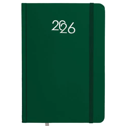 Agenda journalier 2026, couverture rigide en carton laminé