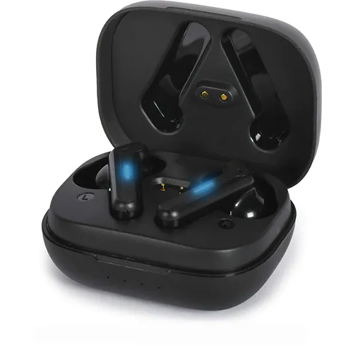 AURICULARES BLUETOOTH TWS CON LUZ LED EN PLÁSTICO ABS RECICLADO