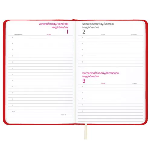 2026 daily planner with hard PU cover 2026 daily planner with hard PU cover