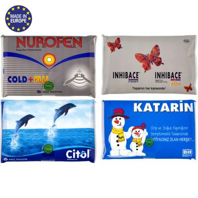 Pouch containing 10 tissues