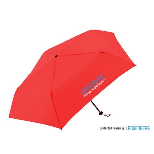 Foldable umbrella FEDERLEICHT