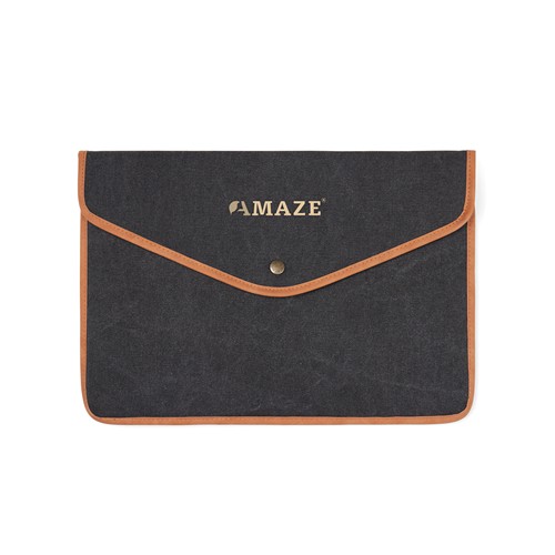 VINGA Bosler GRS recycled canvas 16" laptop sleeve VINGA Bosler GRS recycled canvas 16" laptop sleeve