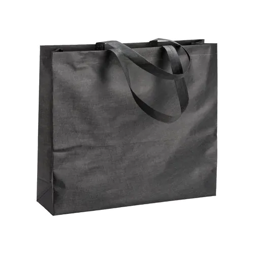 80 g/ m2 R-pet heat-sealed shopping bag with gusset 80 g/ m2 R-pet heat-sealed shopping bag with gusset