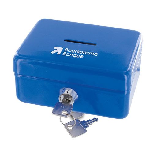 LOCKABLE METAL CASH-BOX