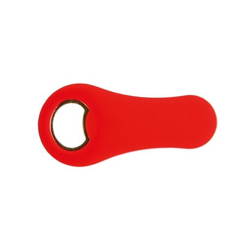 Apribottiglie in plastica con calamita Apribottiglie in plastica con calamita