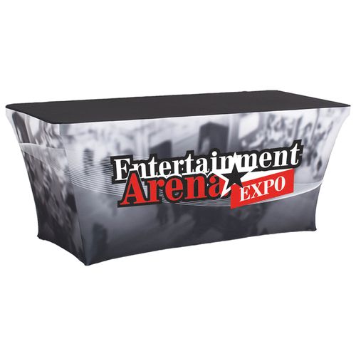 Full Coverage Stretch Tablecloth (6ft Table) Full Coverage Stretch Tablecloth (6ft Table)