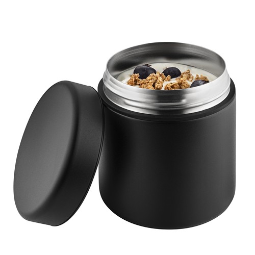 Metmaxx® Lunchpot «MealBuddy» negro/anillo negro Metmaxx® Lunchpot «MealBuddy» negro/anillo negro