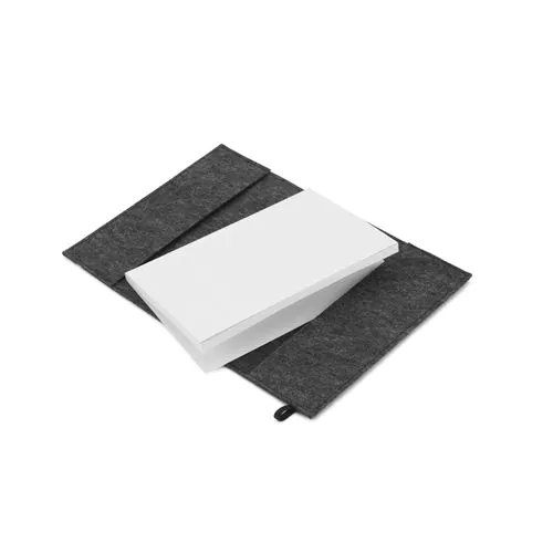 BALDWIN. Block notes A5 con copertina in feltro riciclato (100% rPET) e pagine a righe in carta riciclata al 100% BALDWIN. Block notes A5 con copertina in feltro riciclato (100% rPET) e pagine a righe in carta riciclata al 100%