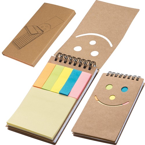 Blocchetto per appunti con smile MANLIO