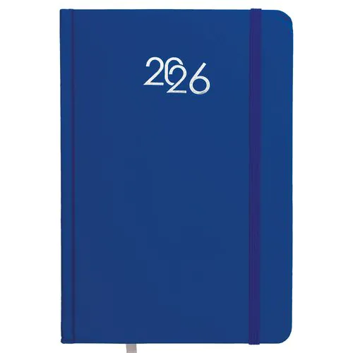 Agenda journalier 2026, couverture rigide en carton laminé Agenda journalier 2026, couverture rigide en carton laminé