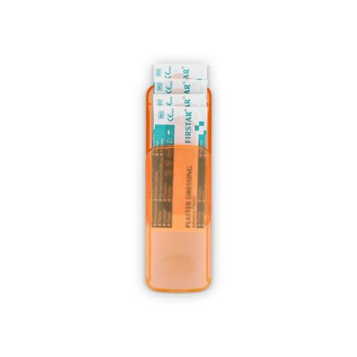 Plaster box with 5 PE plasters (56 × 18 mm) Plaster box with 5 PE plasters (56 × 18 mm)