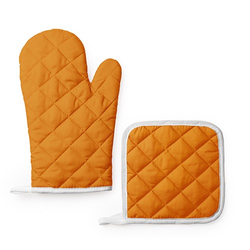 Ensemble gant de cuisine et manique Nigella