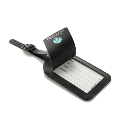 Etiquette à bagage en RCS avec géolocalisation Globefind