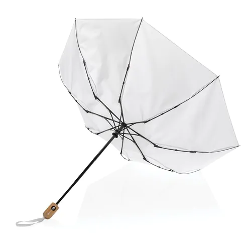 Mini ombrello bambù apri/chiudi 21" rPET 190T Impact AWARE™ Mini ombrello bambù apri/chiudi 21" rPET 190T Impact AWARE™