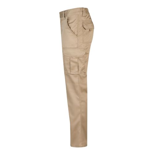 VL LUGH. Multi-pocket stretch trousers (240g/m²) in cotton (46%), EME (38%) and polyester (16%)