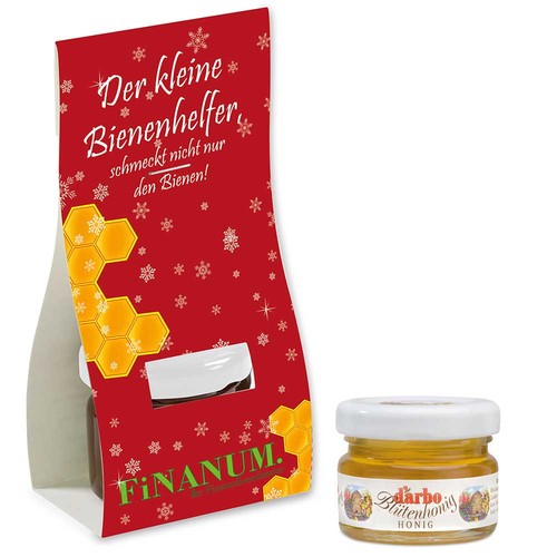 Honey in handover-packaging - Christmas Honey in handover-packaging - Christmas