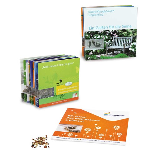 Carte avec graines - Tournesol