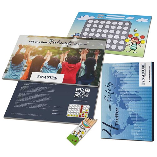 4-in-a-Row - Set - individual - digital printing 4/0-c