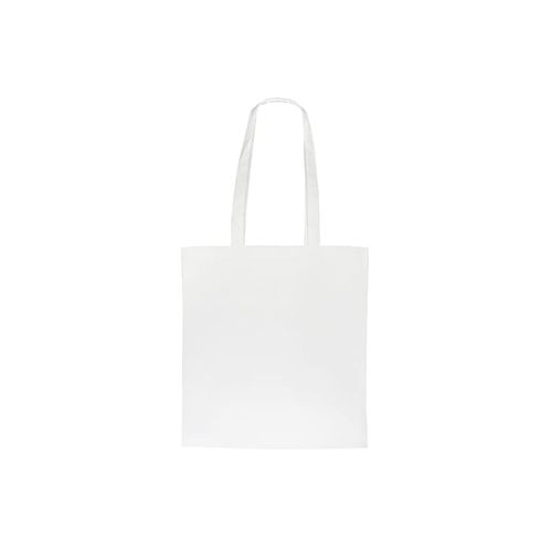 Schoudertas biologisch katoen kleur lang 140g/m² 38x42 cm Schoudertas biologisch katoen kleur lang 140g/m² 38x42 cm