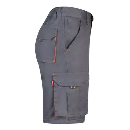 VL HEMERA. Bermuda bicolore elasticizzati con diverse tasche (240g/m²), in cotone (46%), EME (38%) e poliestere (16%) VL HEMERA. Bermuda bicolore elasticizzati con diverse tasche (240g/m²), in cotone (46%), EME (38%) e poliestere (16%)