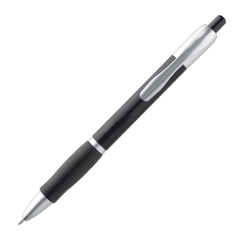 Kunststof pen met drukmechanisme