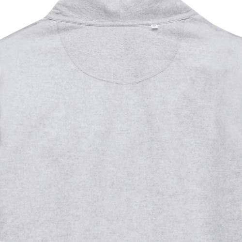 Sweat à capuche avec zip en coton recyclé IQONIQ Abisko