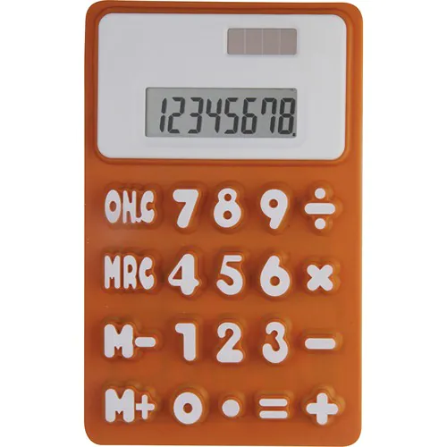 8 DIGIT RUBBER AND PLASTIC CALCULATOR 8 DIGIT RUBBER AND PLASTIC CALCULATOR