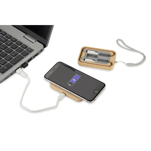 Charging cable set with inductive charger BUMO
