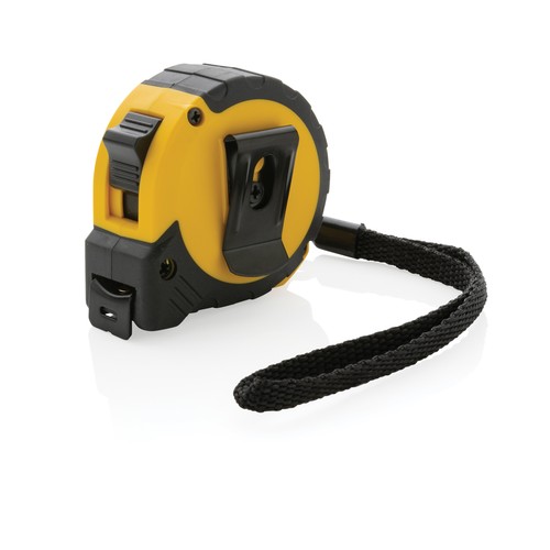 3m/16mm Maßband mit Stop-Taste aus RCS recycelt. Kunststoff 3m/16mm Maßband mit Stop-Taste aus RCS recycelt. Kunststoff