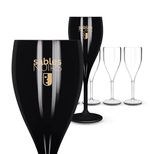 16CL PLASTIC TRITAN® REUSABLE CHAMPAIGN FLUTE