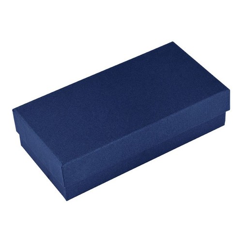BOÎTE EN CARTON BLEUE - 70X140 h 35mm BOÎTE EN CARTON BLEUE - 70X140 h 35mm