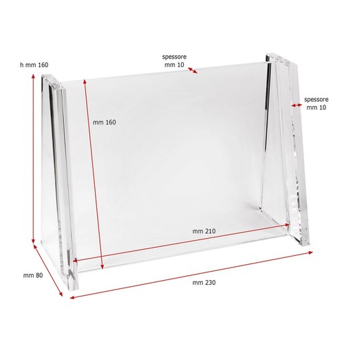 GLASS TROPHY mm 80X10X160 + 210X8X155 GLASS TROPHY mm 80X10X160 + 210X8X155