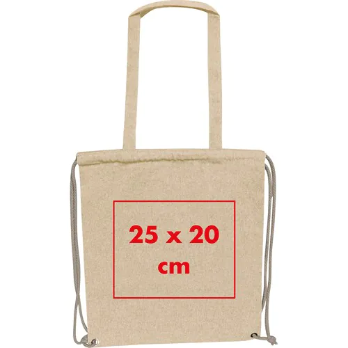 Bolsa de algodón reciclado