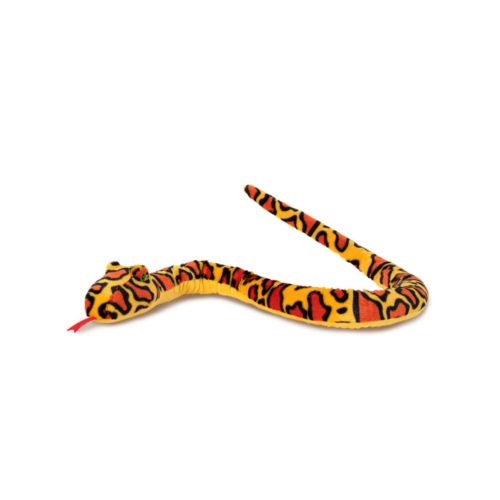 Serpent avec hochet, jaune-rouge 150 cm Serpent avec hochet, jaune-rouge 150 cm