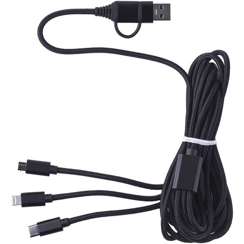 Nylon charging cable Sable Nylon charging cable Sable