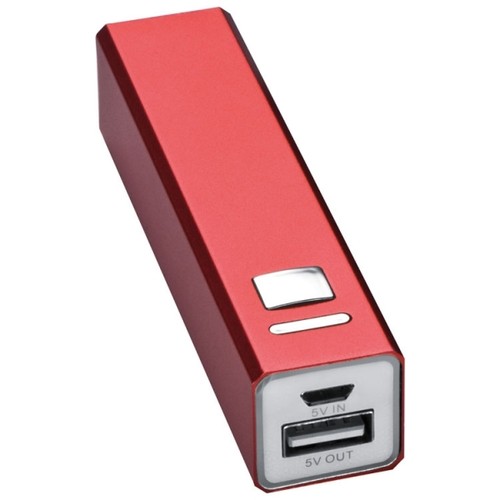 Metal power bank PORT HOPE 2200mAh