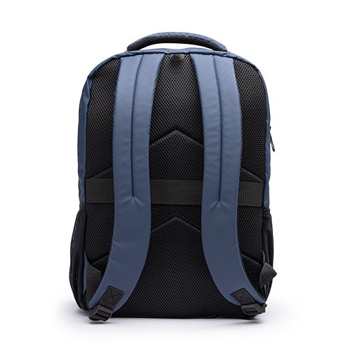 Computer backpack made of PU leather and RPET 600D Eliza Computer backpack made of PU leather and RPET 600D Eliza