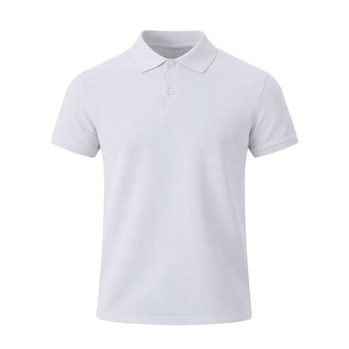 Adult White Polo Shirt Charles