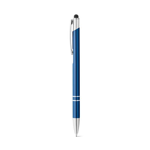 GALBA. Penna a sfera in alluminio con punta touch e clip